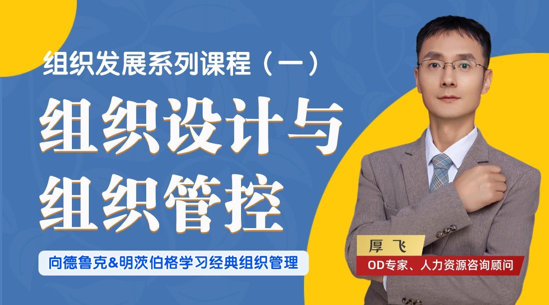 组织发展系列课程:组织设计与组织管控